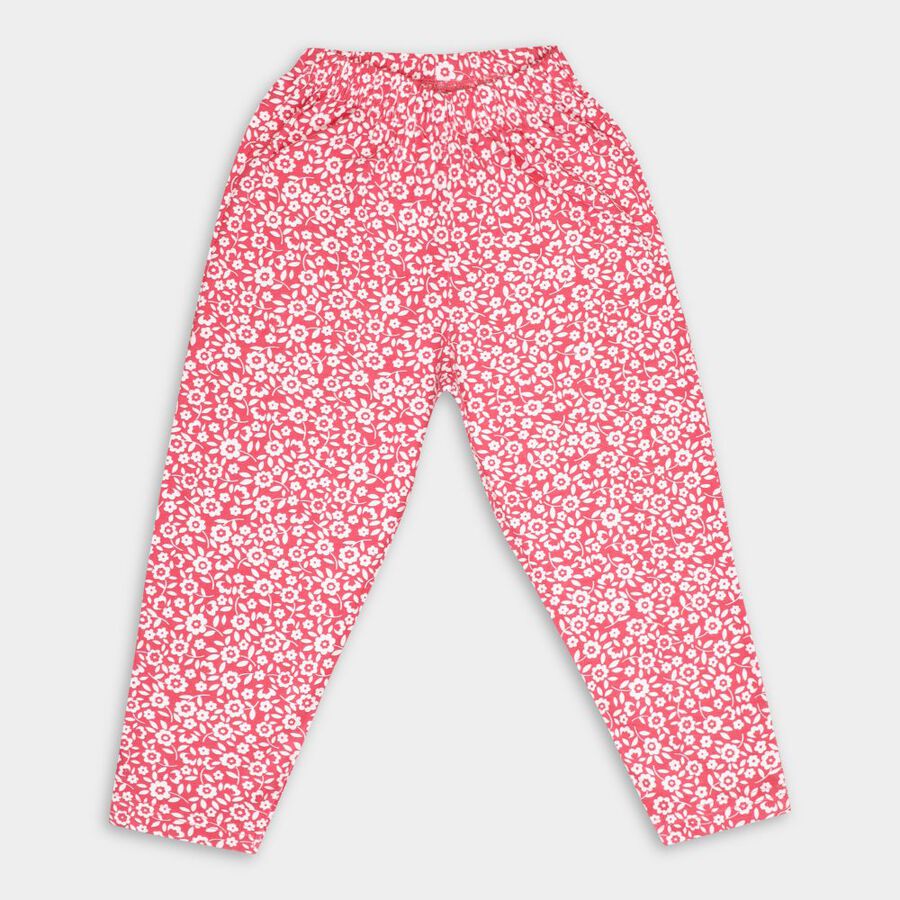 Girls' Pyjama, गुलाबी, large image number null