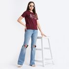 Ladies' T-Shirt, Wine, small image number null