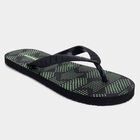 Men's Printed Slippers, हरा, small image number null