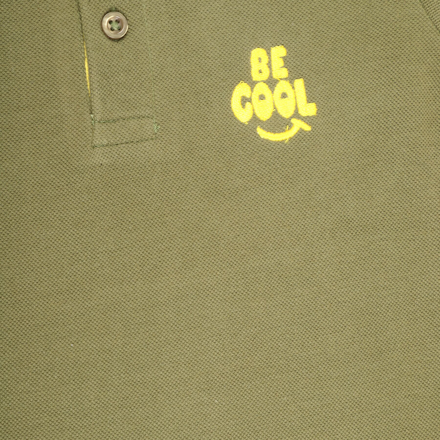 Boys' T-Shirt, Olive, large image number null