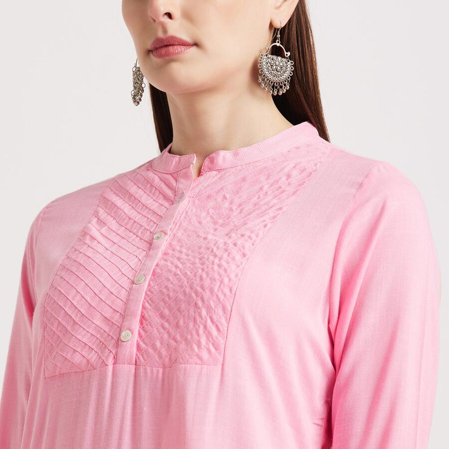 Ladies' Kurta, Pink, large image number null