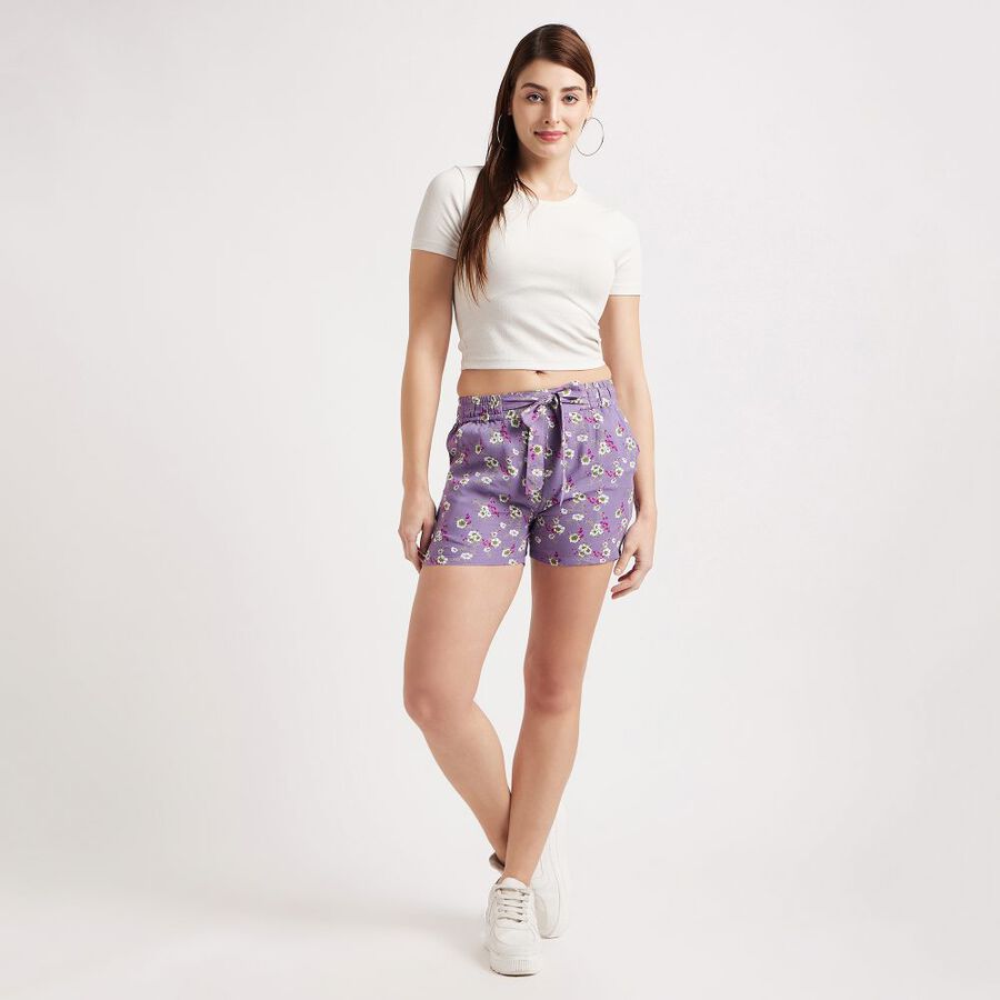 Ladies' Shorts, लाइलेक, large image number null