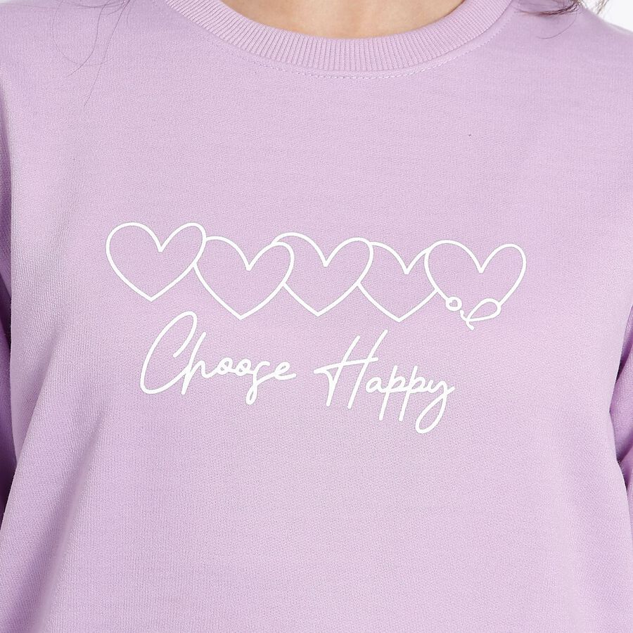 Ladies' Sweatshirt, Lilac, large image number null