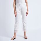 Ladies' Cotton Palazzo, Off White, small image number null