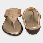 Womens Formal Sandals, गोल्डन, small image number null