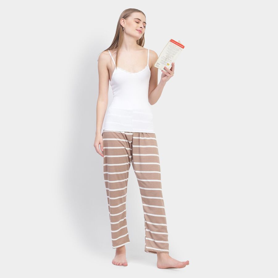 Ladies' Pyjama, Beige, large image number null