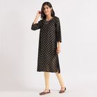 Ladies' Kurta, Black, small image number null