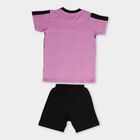 Boys' Cotton Knit Baba Suit, Black, small image number null