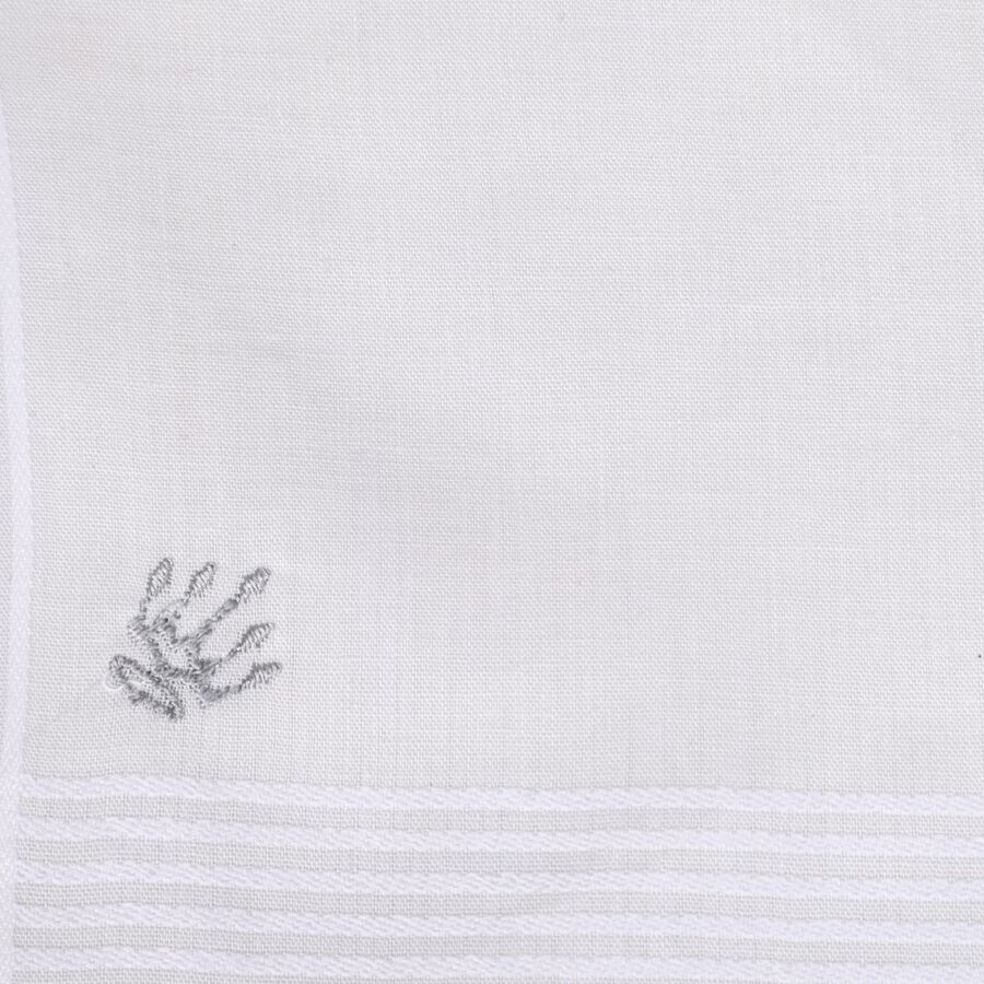 Men's 100% Cotton Hanky, हल्का नीला, large image number null