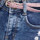 Girls' Jeans, गहरा नीला, small image number null