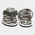 Mens Printed Flip Flops, हरा, small image number null