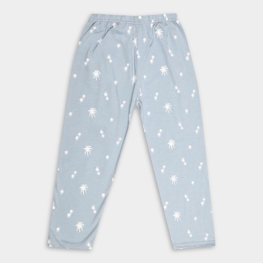 Girls' Pyjamas, Mid Blue, large image number null