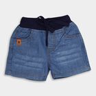 Infants' Half Pant, मध्यम नीला, small image number null