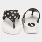 Womens Moulded Sliders, Black, small image number null