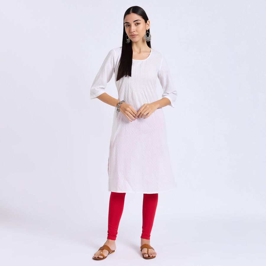 Ladies' Churidar, Red, large image number null