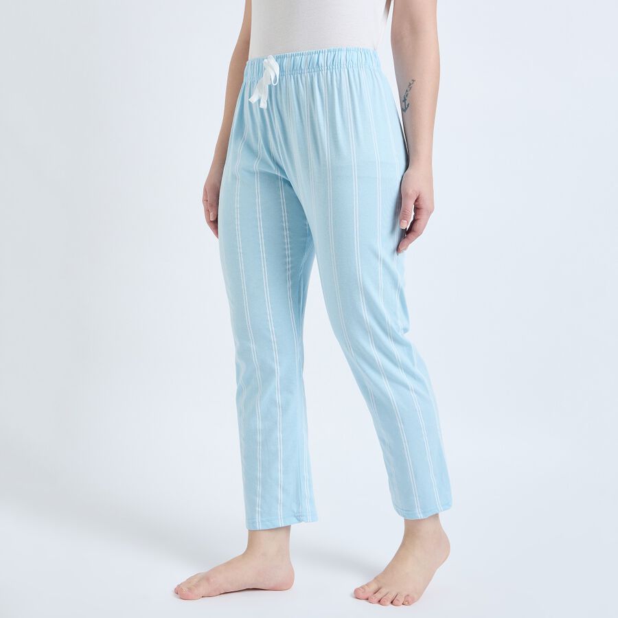 Ladies' Pyjama, हल्का नीला, large image number null