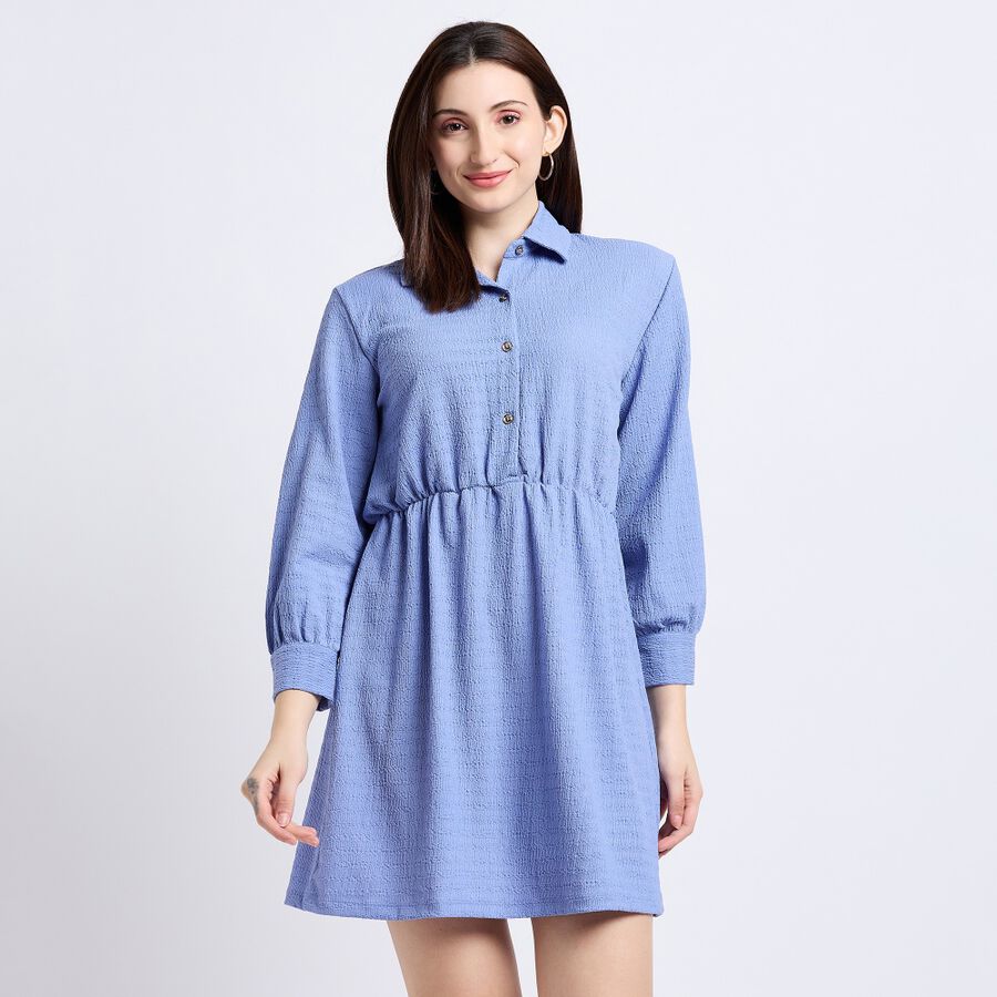 Ladies' Dress, Light Blue, large image number null