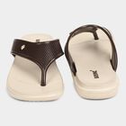 Womens Moulded Sliders, Brown, small image number null