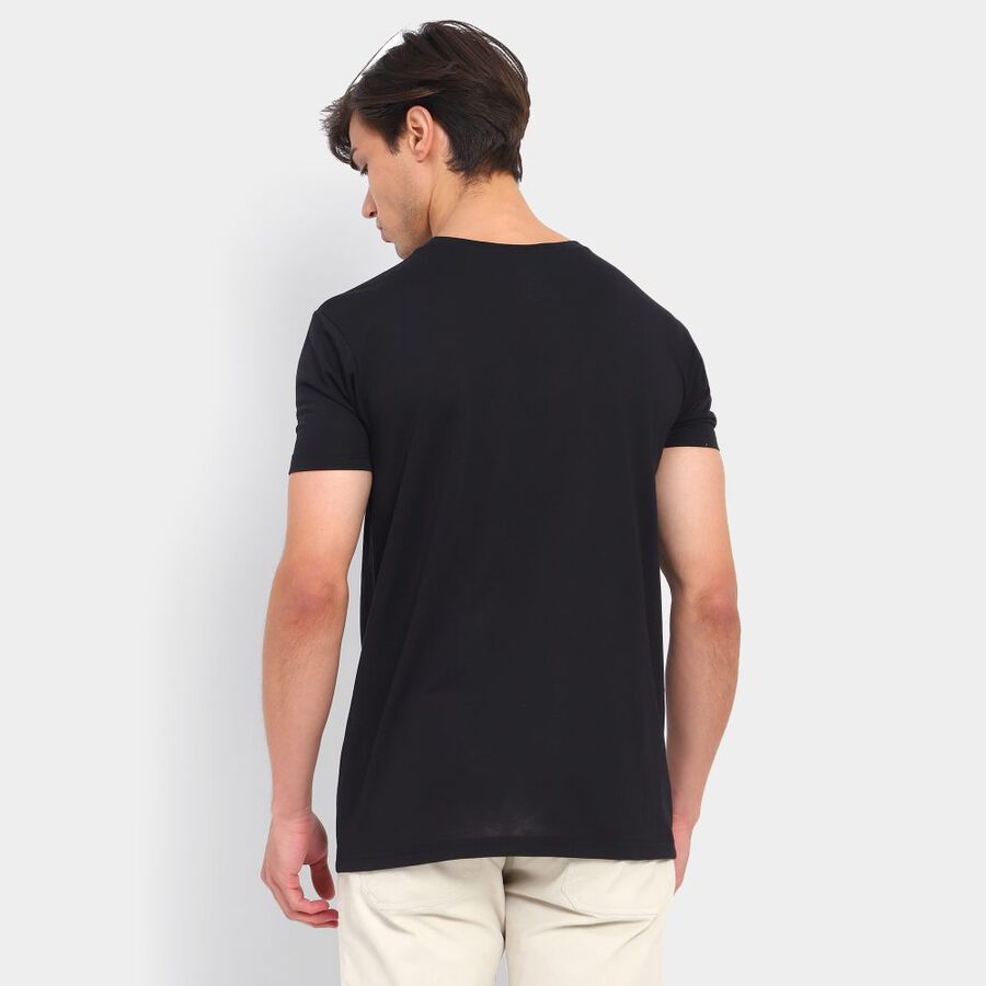 Men's T-Shirt, Black, large image number null