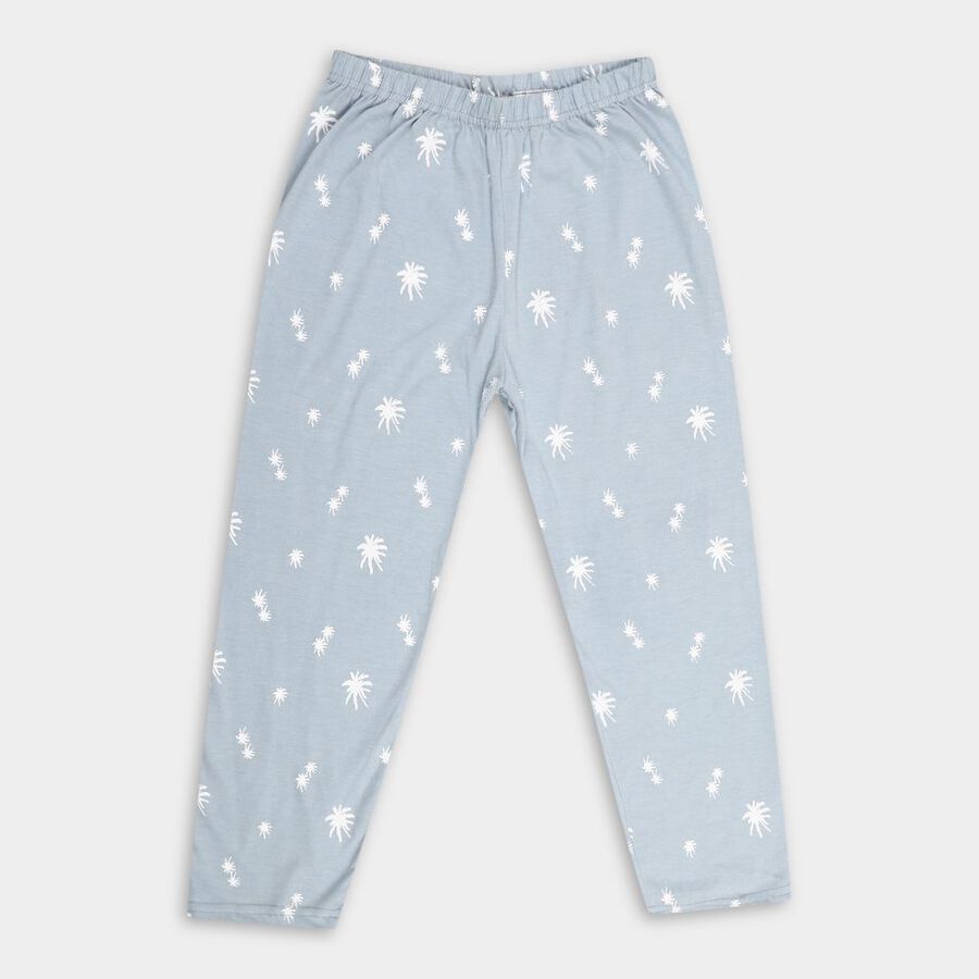 Girls' Pyjamas, Mid Blue, large image number null