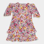 Girls' Frock, Pink, small image number null