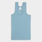 Boys' Cotton Vest, Light Blue, small image number null