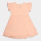 Girls' Dress, Peach, small image number null