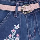 Girls' Jeans, मध्यम नीला, small image number null