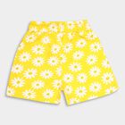 Girls' Cotton Shorts, पीला, small image number null