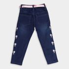 Girls' Jeans, गहरा नीला, small image number null