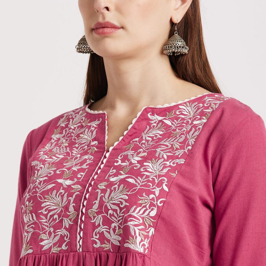 Ladies' Kurta, लाल, large image number null