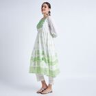 Ladies' Cotton Kurta, Light Green, small image number null