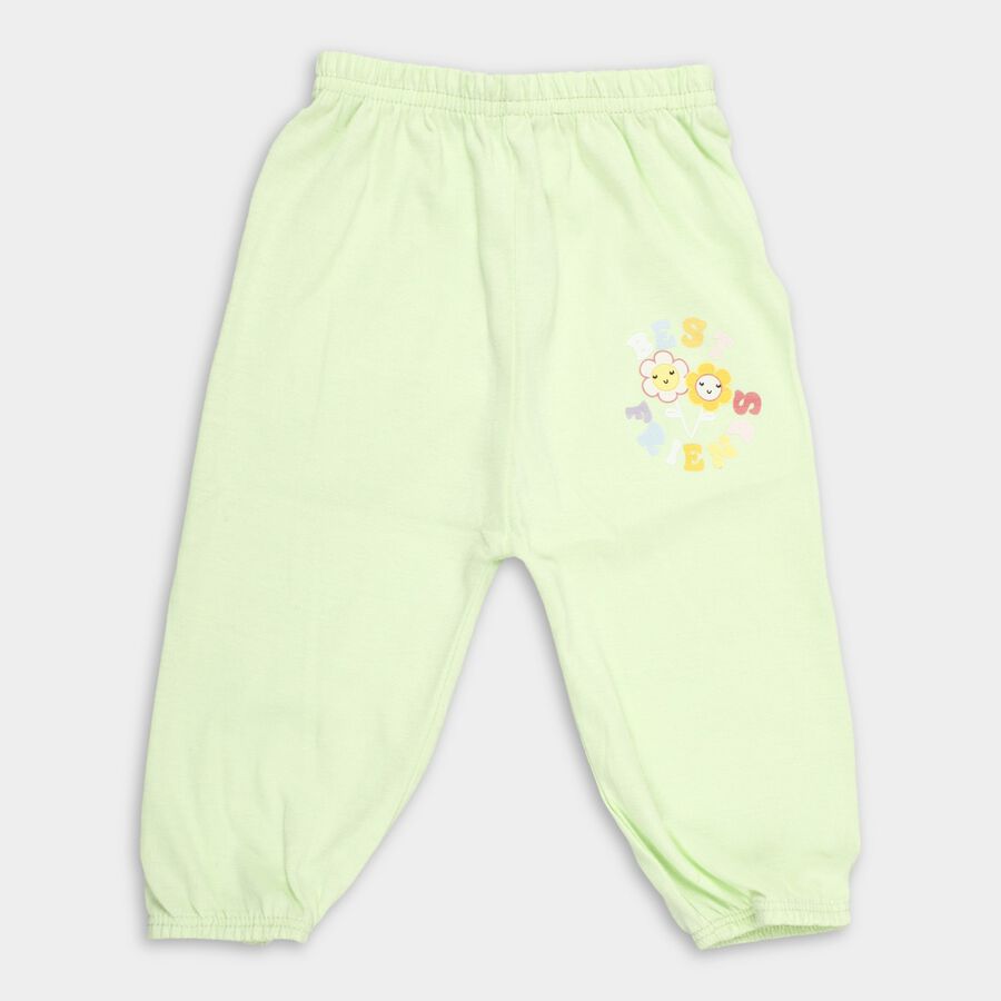 Infants' Cotton Pyjama, Light Green, large image number null