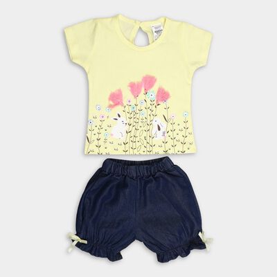 Infants' Cotton Short Set