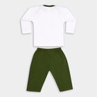 Infant Boy's Cotton Baba Suit, Olive, small image number null