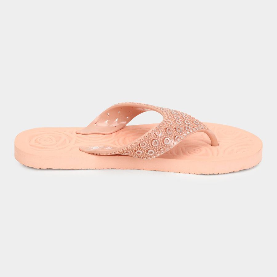 Womens Emboss Sliders, Pink, large image number null