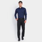 Men's Cotton Formal Shirt, Navy Blue, small image number null