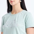 Ladies' Round Neck T-Shirt, Light Green, small image number null