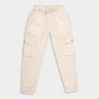 Girls' Trousers, गहरा पीला, small image number null