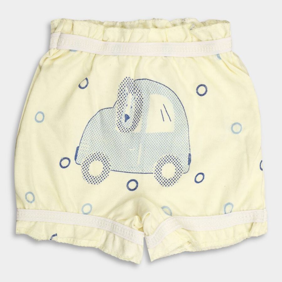 Infants' Cotton Bloomer, Yellow, large image number null