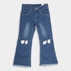 Girls' Jeans, मध्यम नीला, small image number null