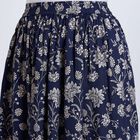 Ladies' Lehenga Skirt, Navy Blue, small image number null