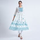 Ladies' Cotton Kurta, Light Blue, small image number null