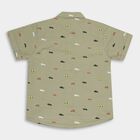 Infants' Cotton Shirt, ओलिव, small image number null