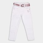 Girl's Jeans, White, small image number null