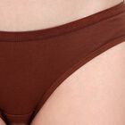 Ladies' Cotton Panty, Brown, small image number null