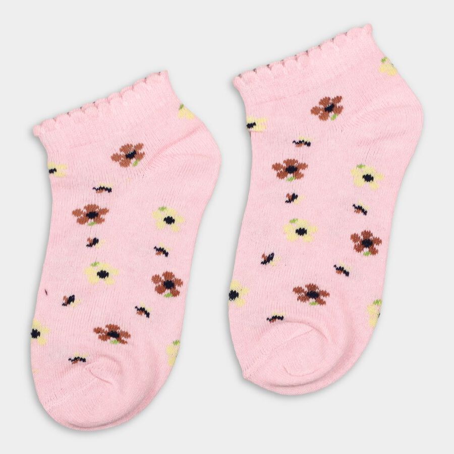 Girls' Socks, हल्का हरा, large image number null