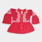 Girls' Blouse, गुलाबी, small image number null