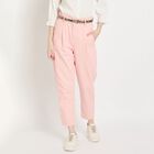 Ladies' Cotton Jeans, Pink, small image number null