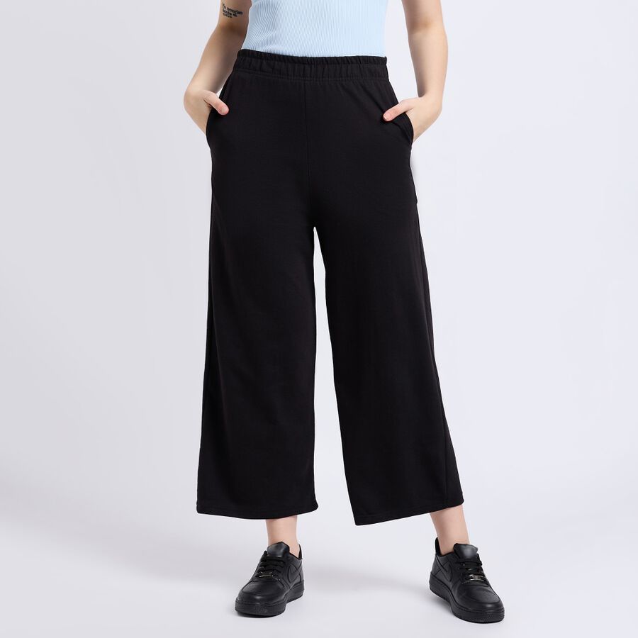 Ladies' Track Pants, Black, large image number null